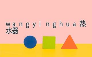 wangyinghua 热水器：满足您热水需求的理想之选