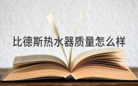 比德斯热水器：值得信赖的选择？揭秘品牌背后的品质与口碑