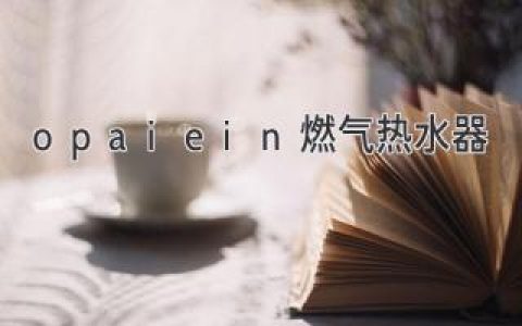 opaiein燃气热水器：提升卫浴体验，享受舒适热水