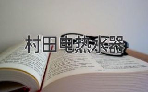 村田电热水器：恒温、快捷、节能，居家舒适生活的不二选择