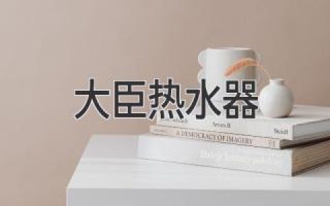 大臣热水器：解读品牌实力，选购指南，体验舒适热水