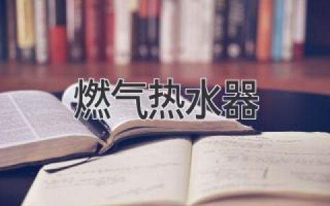 燃气热水器选购指南：全面解析提高生活品质的关键因素