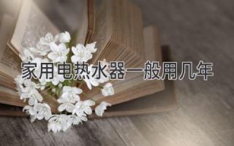 家用电热水器使用寿命揭秘：如何延长使用年限？