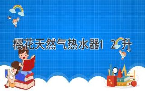 樱花天然气热水器12升：即热式沐浴新选择