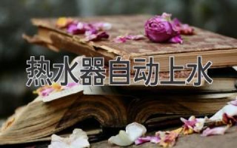 热水器自动上水：全面解析，帮你解决供水烦恼