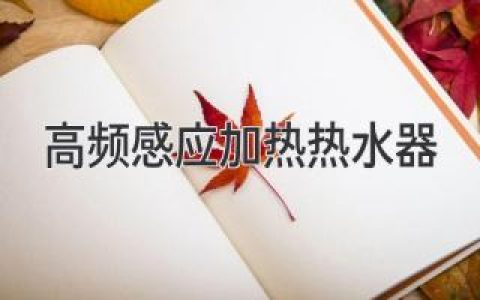 高频感应加热热水器的创新技术，助您享受舒适热水