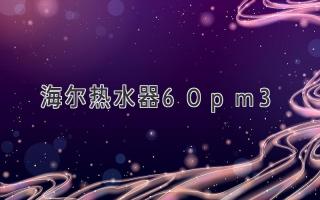 海尔热水器60pm3