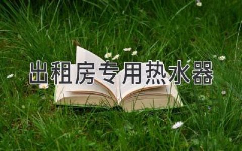 为出租房量身打造的热水解决方案：省心、安全、高效