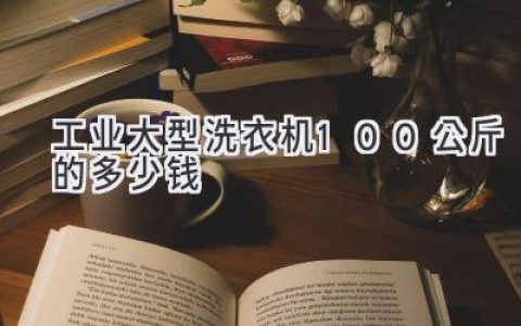 工业洗衣机大揭秘：价格、型号、选购指南