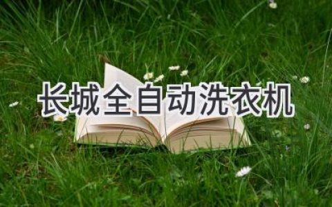 长城全自动洗衣机：解放双手，轻松享受洁净生活