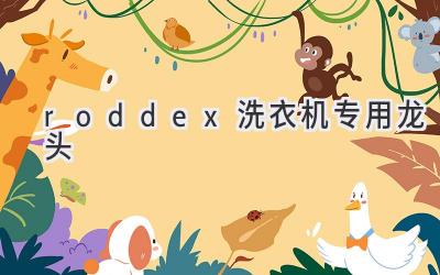 roddex洗衣机专用龙头