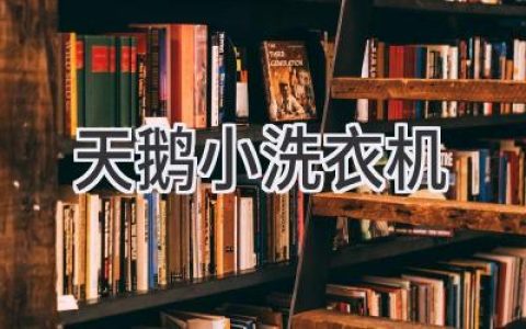 小空间大智慧：这款迷你洗衣机，轻松解决你的衣物难题