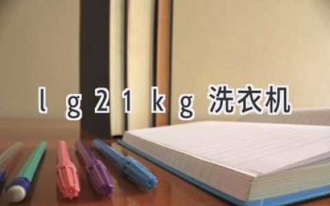 LG 21kg 洗衣机：高效洁净，呵护衣物，解放双手