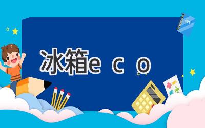 冰箱eco