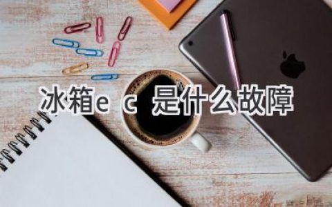 冰箱显示屏上出现“EC”代码，这意味着什么？该怎么办？