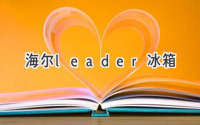 海尔leader冰箱