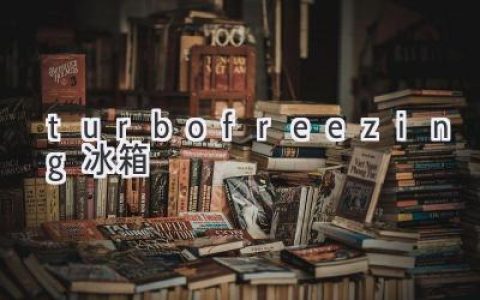 极速冷冻：Turbo Freezing冰箱，开启美味新时代