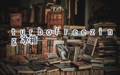 turbo freezing冰箱