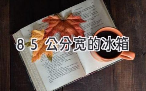 小厨房也能拥有大容量！85公分宽冰箱选购指南