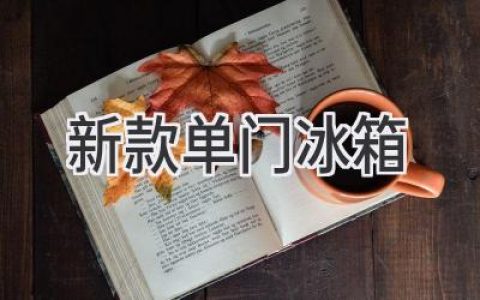 轻巧便捷，冷藏新鲜：探索最适合你的单门冰箱选择