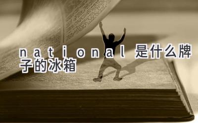 national是什么牌子的冰箱