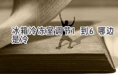 冰箱冷冻室调节1到6哪边是冷