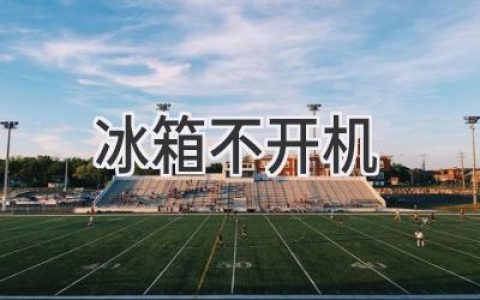 冰箱“罢工”了？教你轻松排查故障，让它重新“苏醒”！