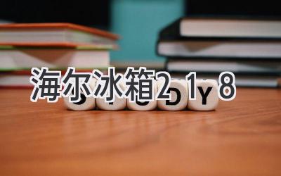 海尔冰箱 218