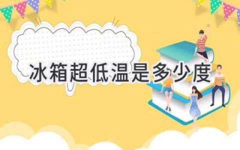 冰箱冷冻室的“极寒”：探索最冷温度与使用技巧