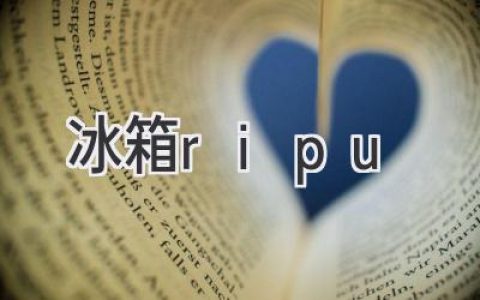 RIPU冰箱：探索智能家居的冷藏新纪元