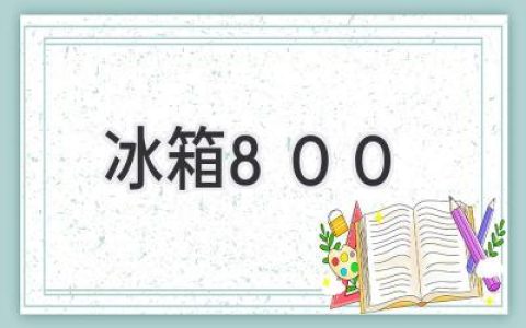 800元预算，如何选购一台满意的冰箱？