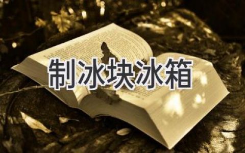 告别手动制冰，解放你的双手：冰箱制冰功能全解析