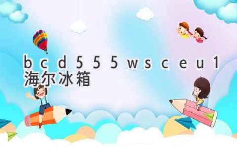 海尔冰箱BCD-555WSCEU1评测：容量、性能、静音效果全方位解析