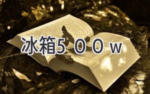 500W冰箱：大容量冷藏，满足你的存储需求