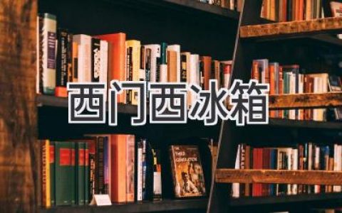 西门子冰箱：科技与美学，打造高端厨房的智慧之选