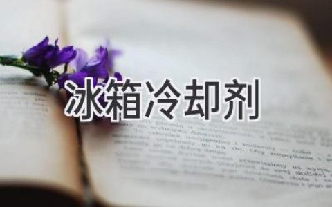 冰箱冷藏系统的核心：揭秘制冷剂的秘密