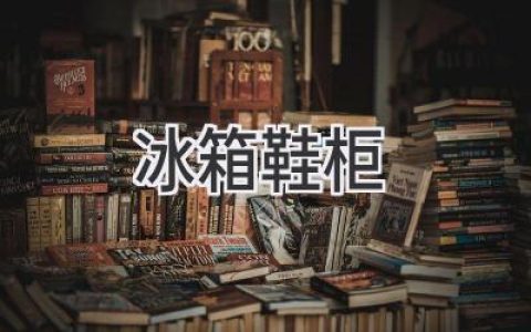 冰箱与鞋柜：家居收纳的完美组合？