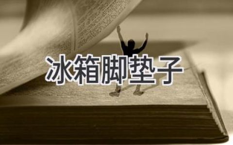 让冰箱稳稳当当，告别噪音和划痕：你需要知道的冰箱脚垫知识