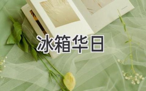 华日冰箱：为你打造智慧厨房新体验