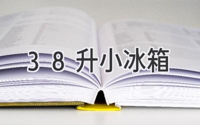 38升小冰箱