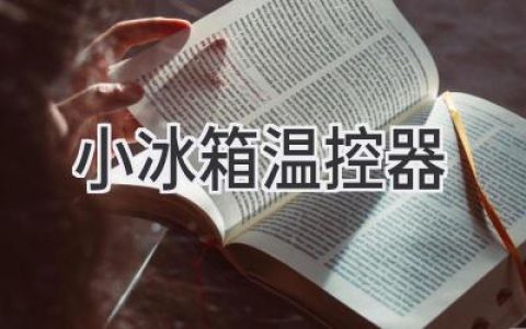 小冰箱温控器：选购指南及常见故障分析