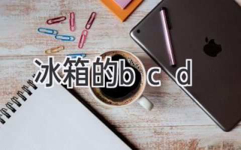 冰箱尺寸秘密揭晓：BCD数字背后的奥秘