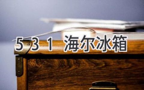 海尔冰箱531事件：真相、责任和反思