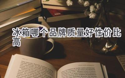 冰箱哪个品牌质量好性价比高