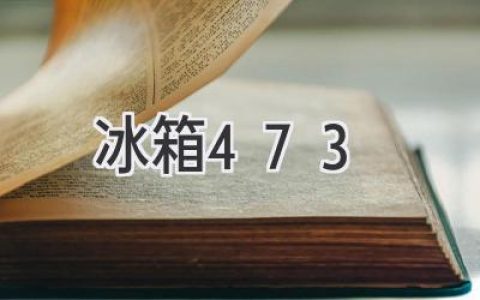 冰箱界的“钢铁侠”：473升超大容量，满足你的所有需求！