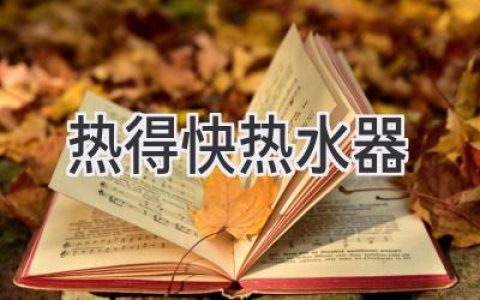 热水器界“老将”：它真的过时了吗？