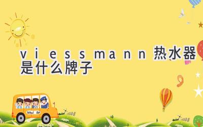 viessmann热水器是什么牌子