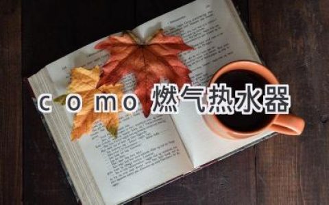 Como燃气热水器：选购指南，体验舒适沐浴