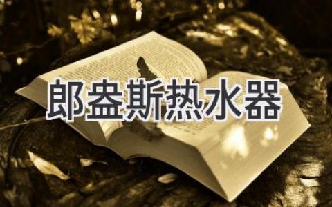 舒适热水，尽享生活之美：探寻理想热水器解决方案